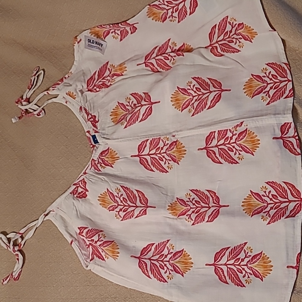 Womens linen tank top
